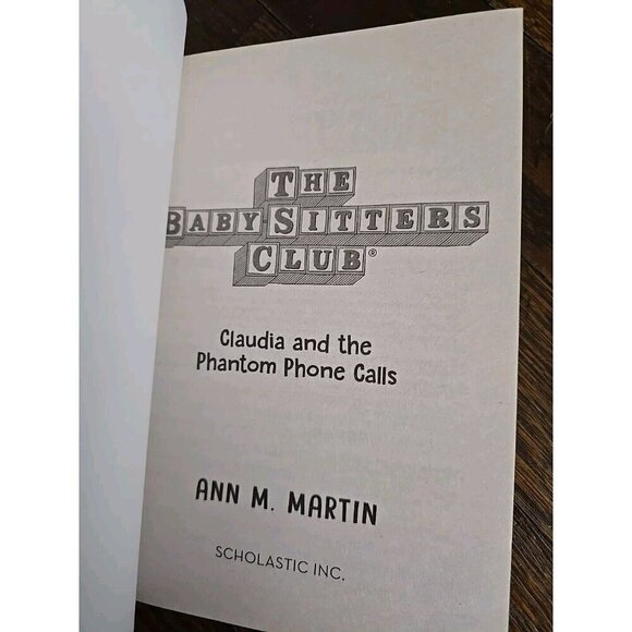 Claudia and the Phantom Phone Calls (the Baby-Sitters Club #2) by Ann M. Martin - Picture 2 of 4